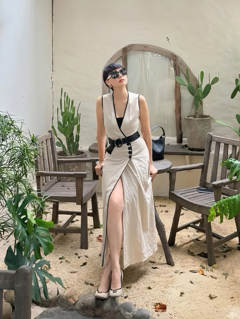 Mẹ vợ đoàn văn hậu tuổi u50 mặc trẻ trung như 30 - 6