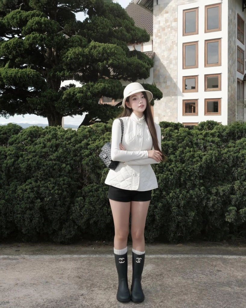 Mốt áo phao phong cách tiểu thư tài phiệt - 8