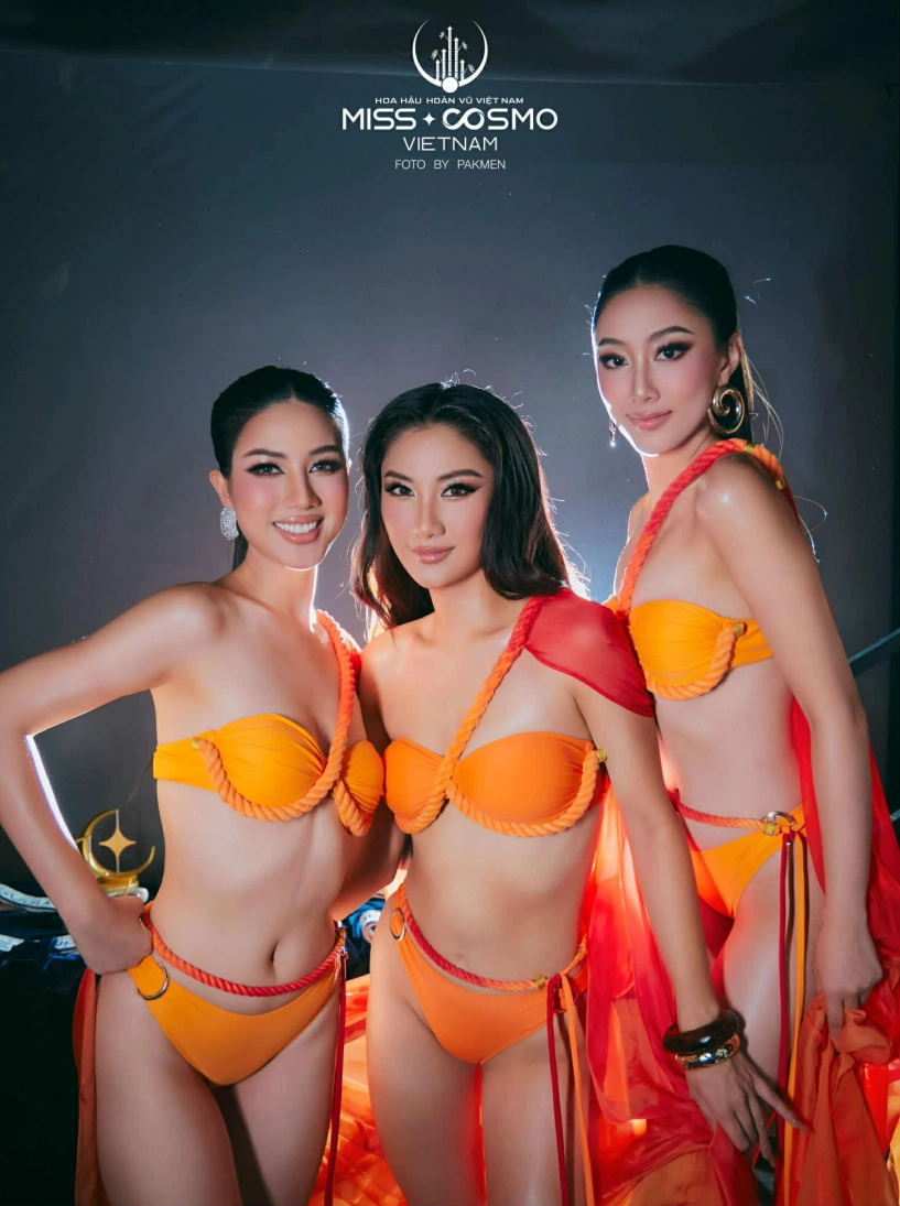 Nữ mc gây sốt khi đọ sắc bên top 2 miss cosmo thi hoa hậu lọt top 20 visual như sinh đôi với phương linh - 7