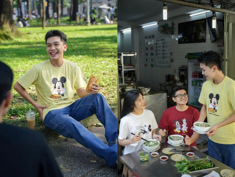 Theo chân hành trình trải nghiệm của mickey và minnie giới trẻ 2 miền khoe bộ hình khám phá những góc phố thân quen - 2