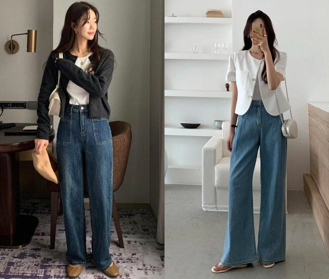 Thử 7749 kiểu quần ống rộng tôi thấy 5 kiểu này mới thật sự đáng sắm vì phối đồ đơn giản vẫn rất sang - 1