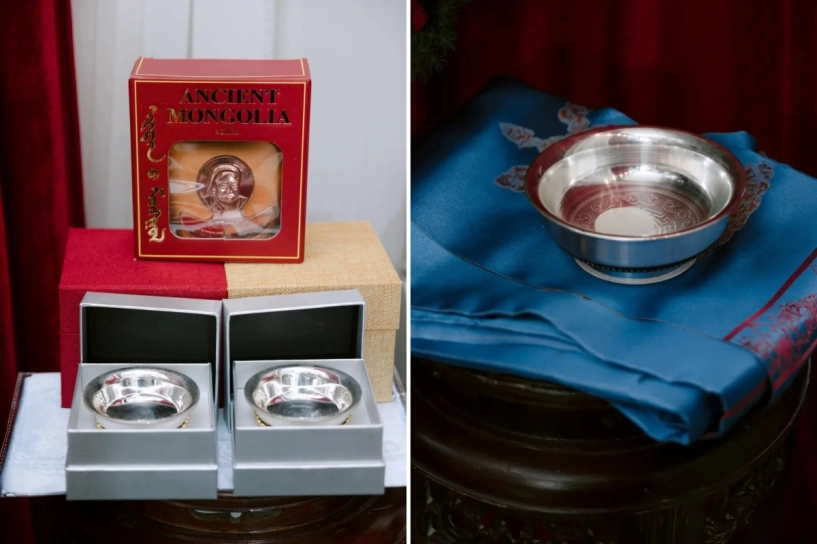 Trang phục chàng rể mông cổ gây chú ý ở lễ rước dâu việt - 10