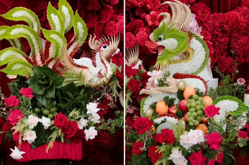 Trang phục chàng rể mông cổ gây chú ý ở lễ rước dâu việt - 11