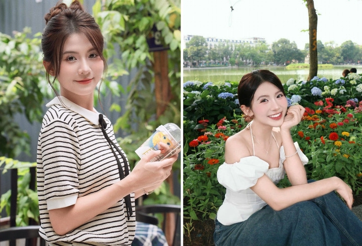 Vẻ ngọt ngào của diễn viên sinh năm 2001 đóng cùng lúc 2 phim giờ vàng vtv - 11
