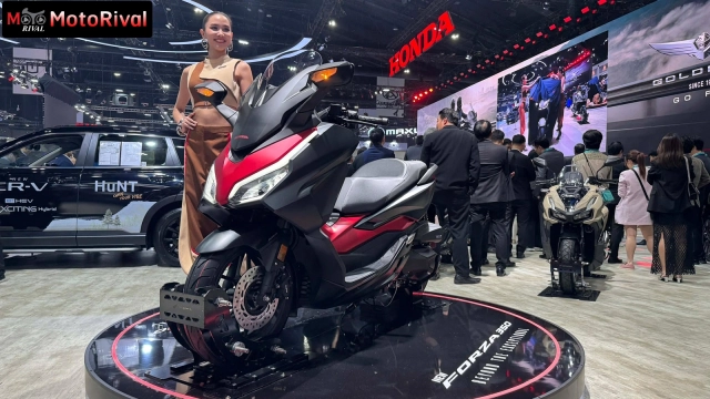 Cận cảnh honda forza 350 thế hệ mới vừa ra mắt tại bims 2026 với giá bán rẻ hơn cả sh350i - 2