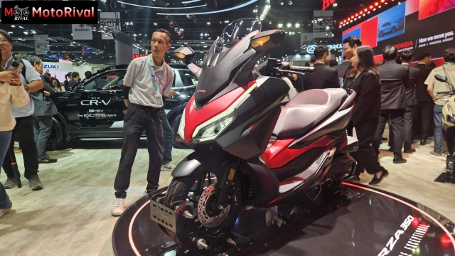 Cận cảnh honda forza 350 thế hệ mới vừa ra mắt tại bims 2026 với giá bán rẻ hơn cả sh350i - 9