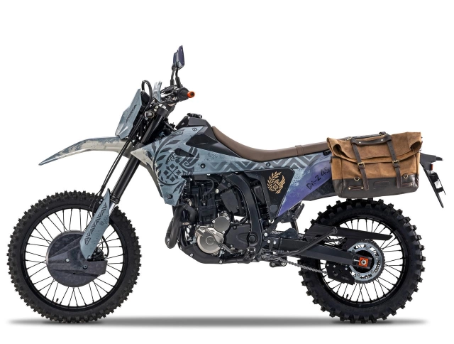 Chiêm ngưỡng suzuki dr-z4s monster hunter wilds edition khi xe máy bước ra từ thế giới săn quái - 2