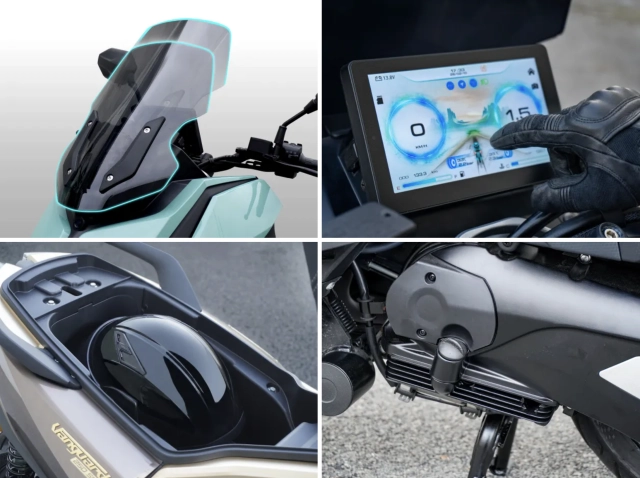 Giá chỉ ngang sh160i - xe ga 250cc có màn hình cảm ứng 7inch và kính gió chỉnh điện gây bất ngờ - 3
