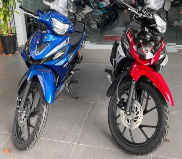 Hình ảnh thực tế của kencana sport 115 ở đại lý - nâng cấp giao diện cho suzuki smash fi - 2