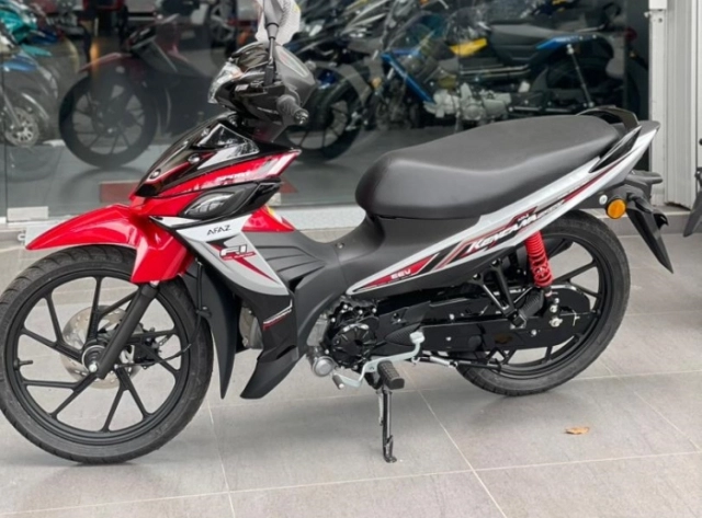 Hình ảnh thực tế của kencana sport 115 ở đại lý - nâng cấp giao diện cho suzuki smash fi - 3