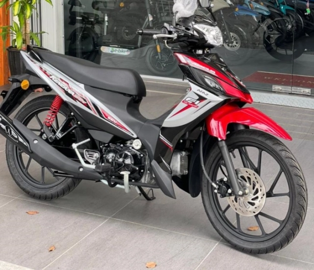 Hình ảnh thực tế của kencana sport 115 ở đại lý - nâng cấp giao diện cho suzuki smash fi - 5