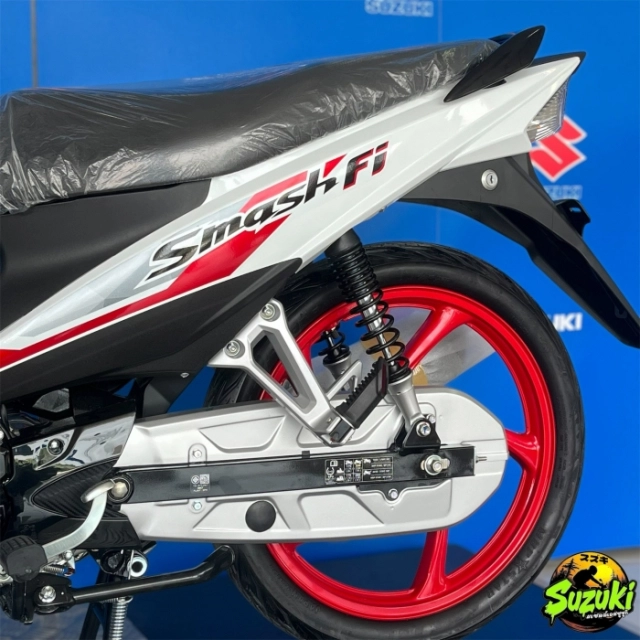 Hình ảnh thực tế màu mới của suzuki smash 115 plus 2026 vừa về đại lý với giá bán từ 35 triệu đồng - 4