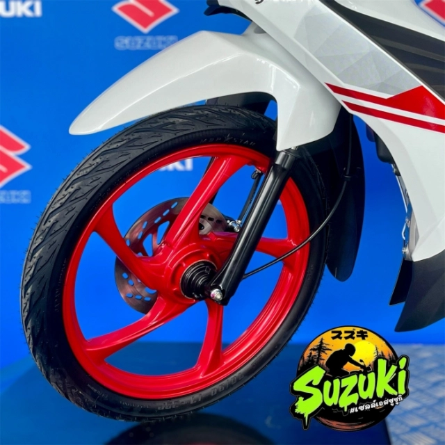 Hình ảnh thực tế màu mới của suzuki smash 115 plus 2026 vừa về đại lý với giá bán từ 35 triệu đồng - 5