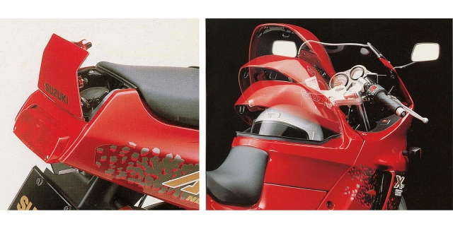 Hồi ức 2 bánh - khám phá chiếc xe sportbike 4 xy-lanh từng được suzuki ra mắt có cốp rộng như xe ga - 7