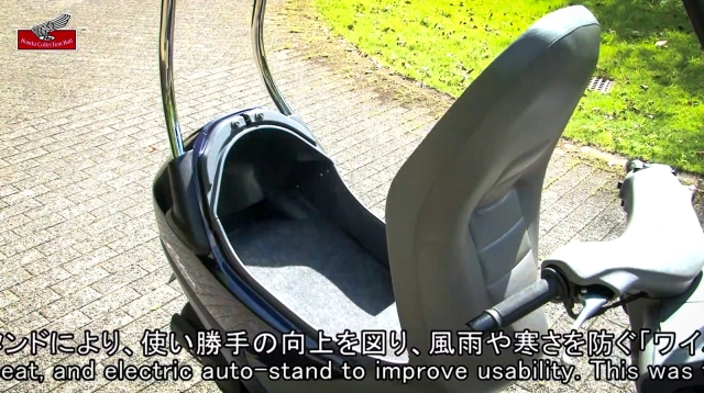 Hồi ức 2 bánh - khám phá mẫu xe ga có mái che và cần gạt nước như ô tô của honda - 12