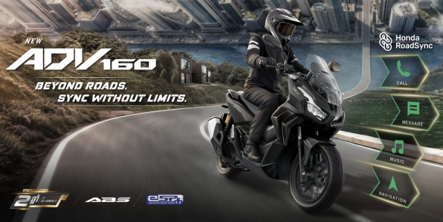 Honda adv 160 2026 thế hệ mới vừa ra mắt bên lào với giá bán cao đến bất ngờ - 1