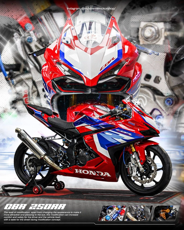 Honda cbr250rr lột xác theo phong cách street racing khi đồ chơi đúng chỗ tạo nên khác biệt - 7