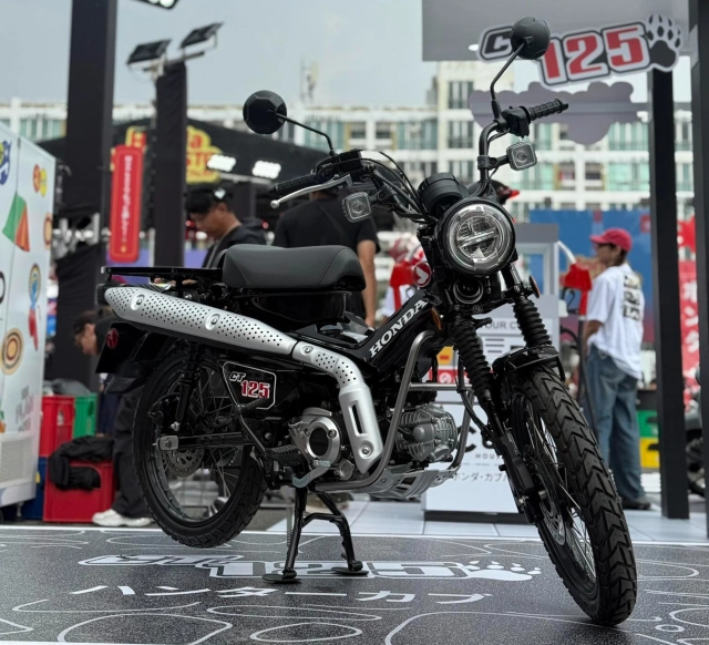 Honda ct125 2026 ra mắt ở thái với màu mới cực ngầu giá đổi ra gần 64 triệu đồng có đáng để chơi - 7