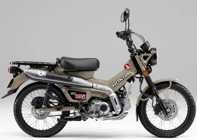 Honda ct125 hunter cub 2026 chính thức lộ diện thêm màu đen ngầu lòi giá cũng nhích nhẹ - 3