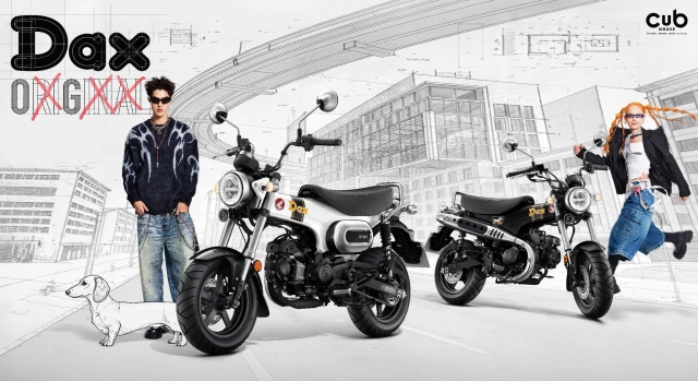 Honda dax 125 2026 ra mắt 2 màu mới og white và og black giá quy đổi khoảng 61 triệu đồng - 1