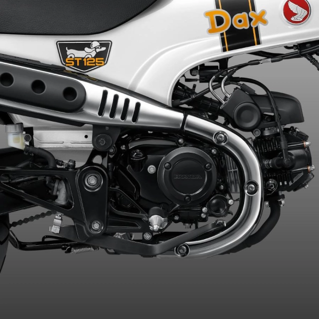 Honda dax 125 2026 ra mắt 2 màu mới og white và og black giá quy đổi khoảng 61 triệu đồng - 7