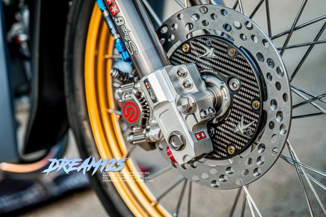 Honda dream 125 lên đồ nhẹ mà chất - khi xe số phổ thông chạm ngưỡng chơi tinh tế - 7