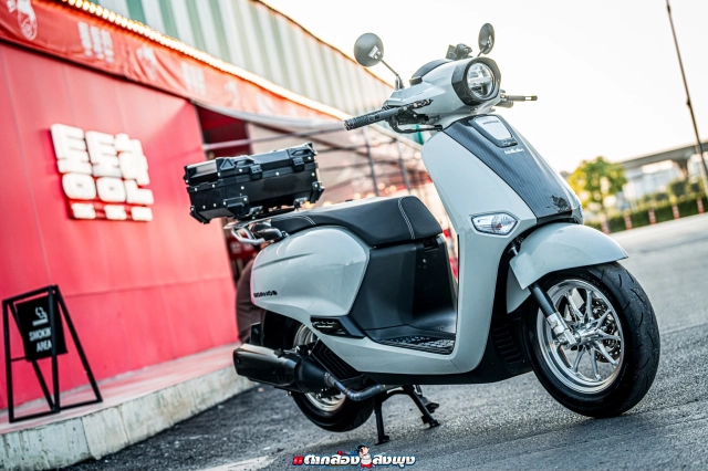 Honda giorno độ touring tinh tế - khi xe tay ga nhỏ cũng có chất chơi riêng - 1