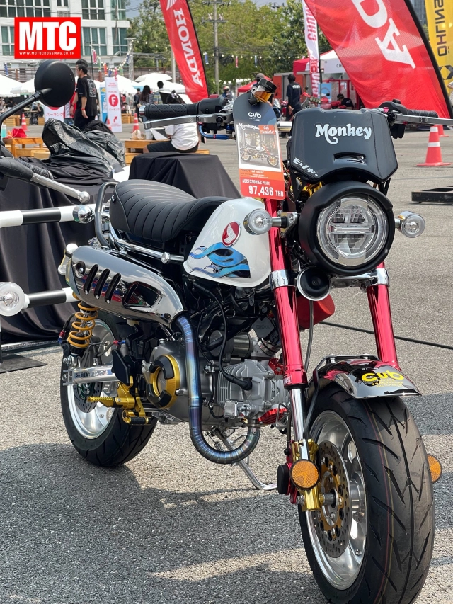 Honda monkey độ full bài khoe dáng tại honda megafesto 2026 - 2