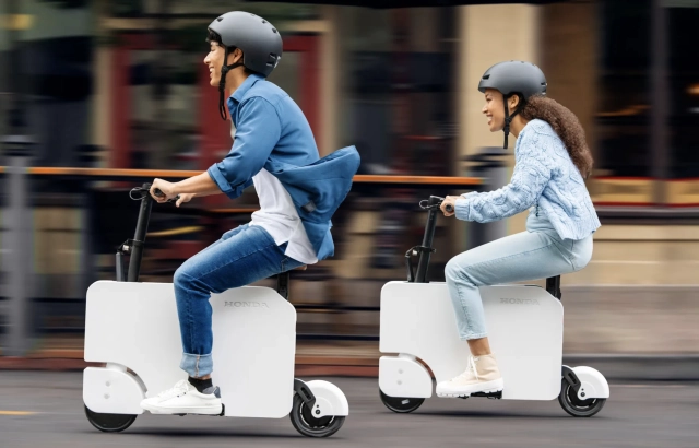 Honda motocompacto xe điện gập gọn như vali xách tay về việt nam với giá ngang ngửa air blade 125 - 2