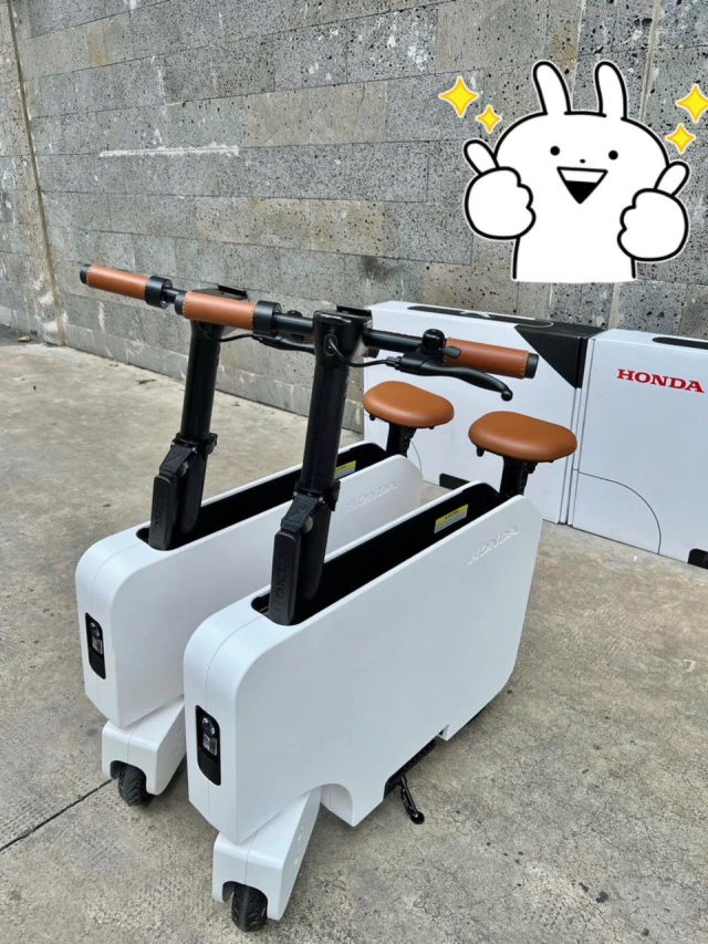 Honda motocompacto xe điện gập gọn như vali xách tay về việt nam với giá ngang ngửa air blade 125 - 4