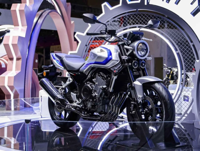 Honda nhá hàng mô tô tầm trung mới tại triển lãm xe máy 2026 có phải cb400 super four thế hệ mới - 4