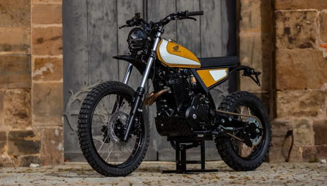 Honda nx650 dominator độ bởi hb-custom khi chất enduro cổ điển gặp tinh thần scrambler hiện đại - 2