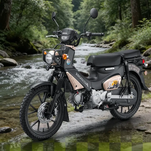Honda ra mắt cross cub 110 bản đặc biệt phối màu grand canyon cực lạ giá chỉ khoảng 51 triệu đồng - 3
