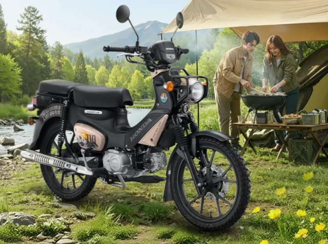 Honda ra mắt cross cub 110 bản đặc biệt phối màu grand canyon cực lạ giá chỉ khoảng 51 triệu đồng - 7