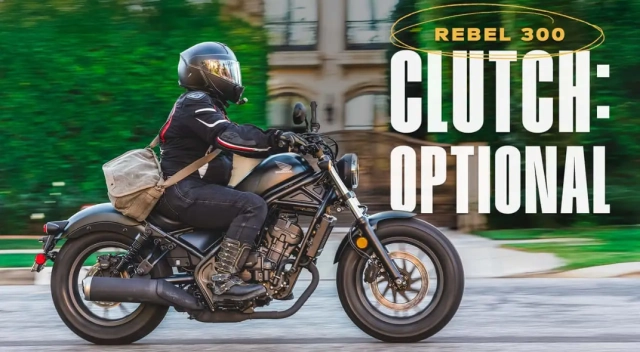 Honda rebel 300 e-clutch vừa ra mắt có thực sự dành cho bạn - 1
