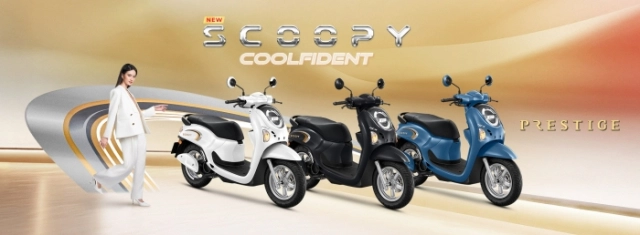Honda scoopy prestige 2026 xuất hiện đẹp hơn xịn hơn nhưng giá cũng không mềm - 3