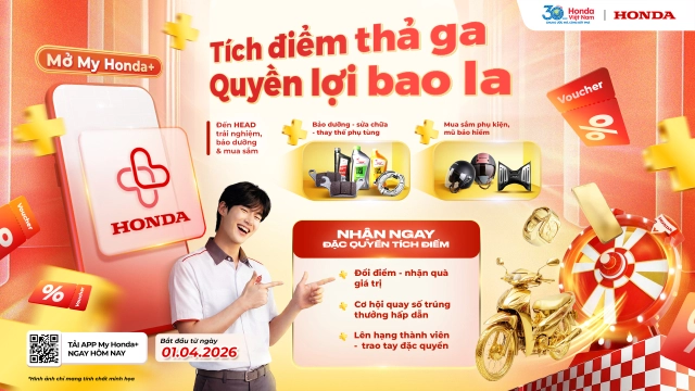 Honda việt nam khởi động chương trình khách hàng thân thiết trên ứng dụng my honda - 1