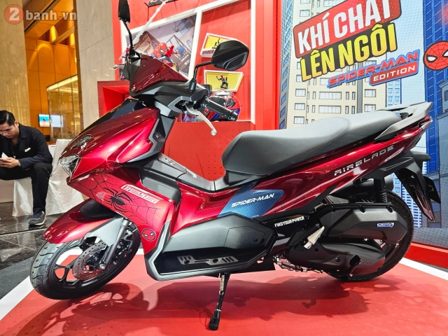 Honda việt nam ra mắt air blade 125 phiên bản đặc biệt spider-man và venom với số lượng giới hạn - 4