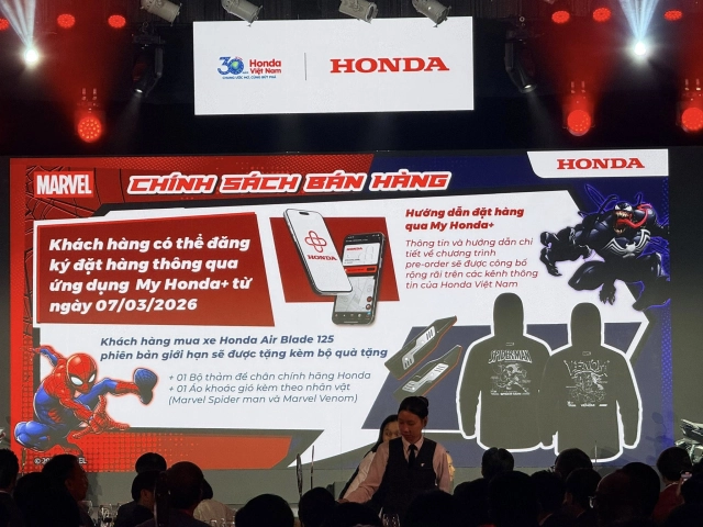 Honda việt nam ra mắt air blade 125 phiên bản đặc biệt spider-man và venom với số lượng giới hạn - 18