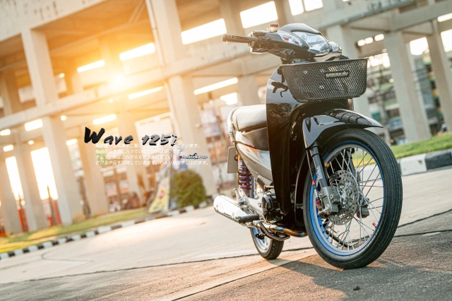 Honda wave 125i độ kín đi chợ nhưng chơi đồ hiệu bản độ gọn gàng nhìn kỹ mới thấy toàn hàng chất - 2