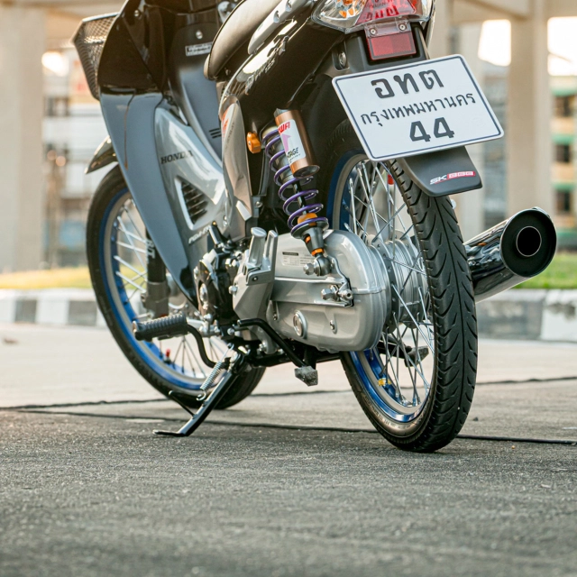 Honda wave 125i độ kín đi chợ nhưng chơi đồ hiệu bản độ gọn gàng nhìn kỹ mới thấy toàn hàng chất - 14