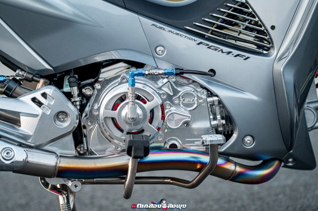 Honda wave độ 3 trợ lực - khi chiếc xe quốc dân được nâng tầm bằng đam mê và sự chỉn chu - 11