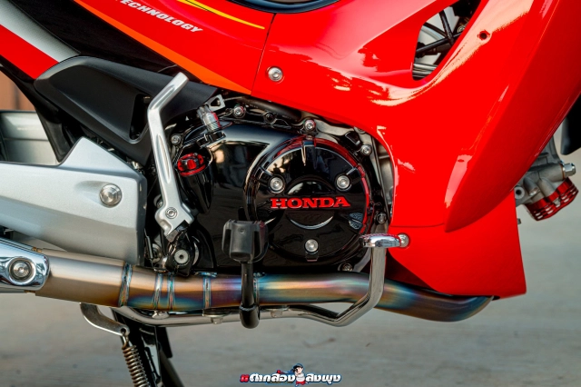 Honda wave độ zin mà không hiền nhìn đơn giản nhưng càng soi càng mê - 17