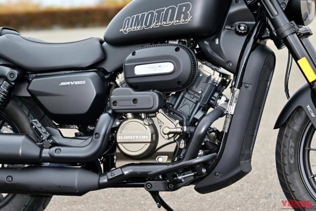 Hộp số tự động cho xe cruiser 250cc tưởng đùa mà thật - trải nghiệm thực tế qjmotor srv250a - 5