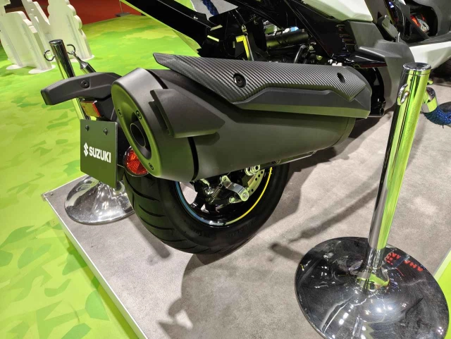 Khám phá từng ngóc ngách của suzuki burgman hydrogen chạy bằng hydro tại jms 2025 - 12