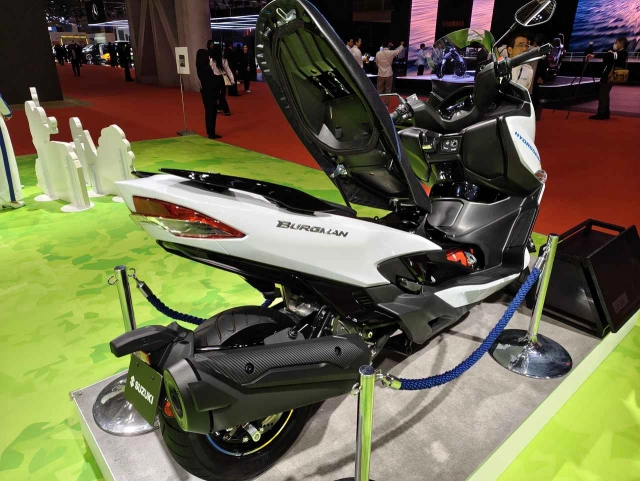 Khám phá từng ngóc ngách của suzuki burgman hydrogen chạy bằng hydro tại jms 2025 - 17