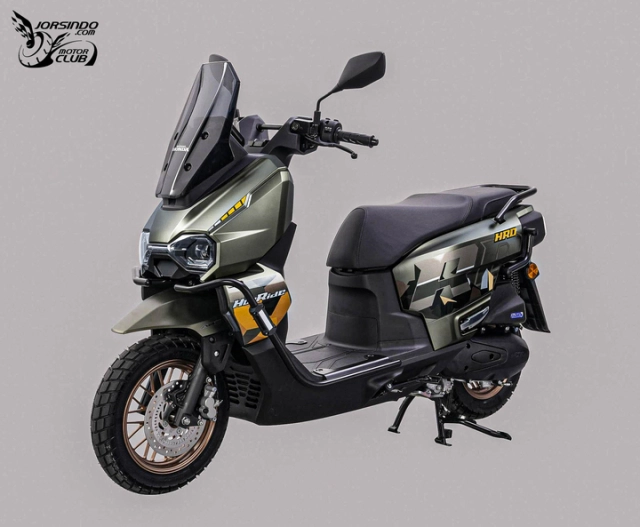 Liên doanh honda tiết lộ mẫu xe ga 125 hoàn toàn mới thiết kế lạ mắt mang đậm chất địa hình - 4