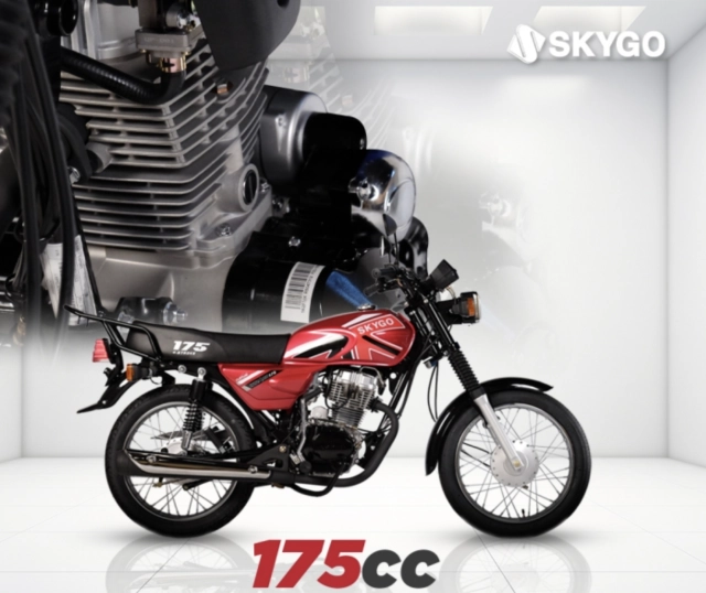 Mẫu xe côn tay 175cc có kiểu dáng giống honda cd70 vừa trình làng với giá chỉ 195 triệu đồng - 1