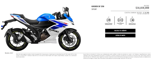 Mới đầu 2026 suzuki đã ra mắt gixxer sf 250 2027 sportbike 250cc giá hơn 90 triệu có gì ngon - 3