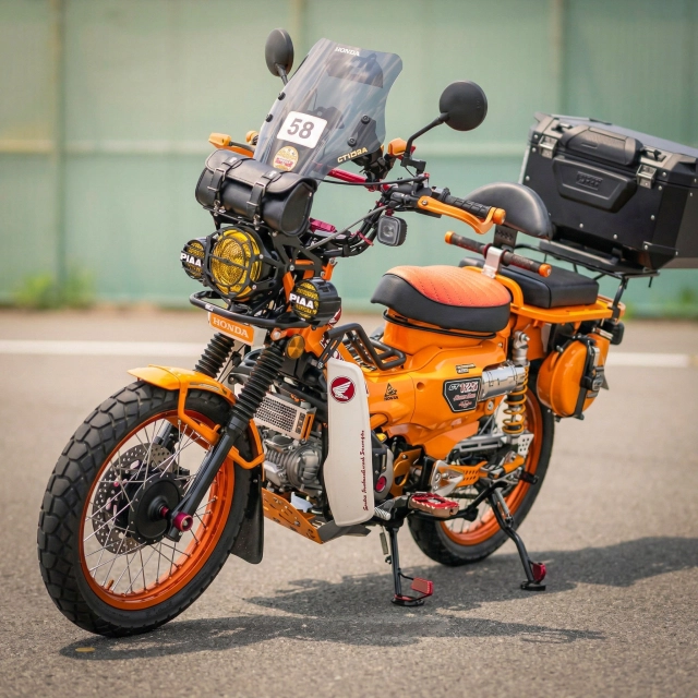Quái vật cam honda ct125 hunter cub của champion hiro 4 năm vô địch liên tiếp và vẫn chưa chịu dừng - 1
